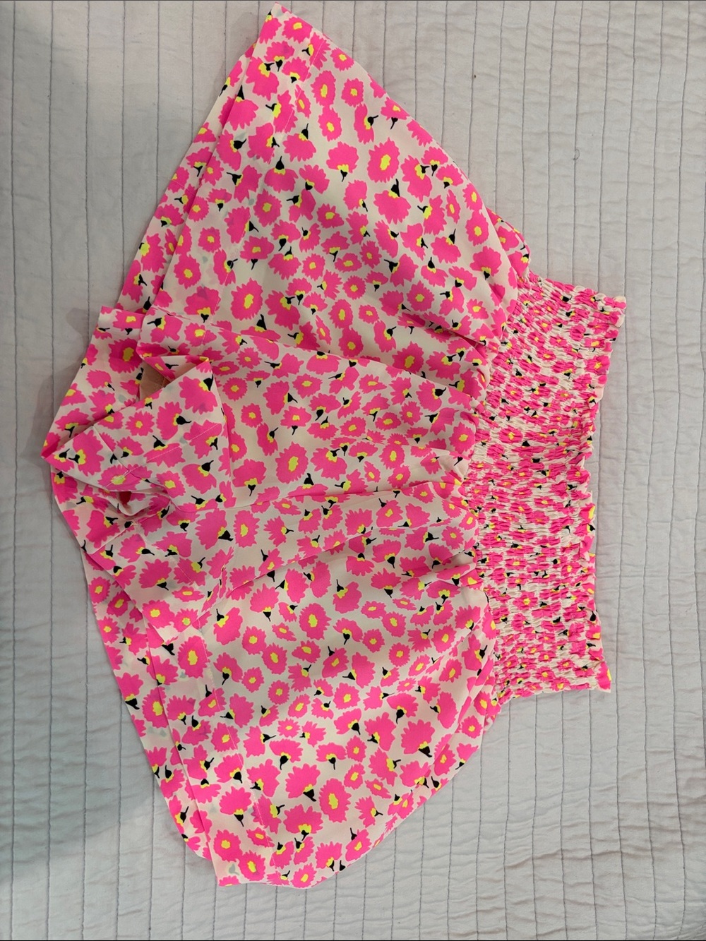 TCEC Elastic Waist Flowy Shorts